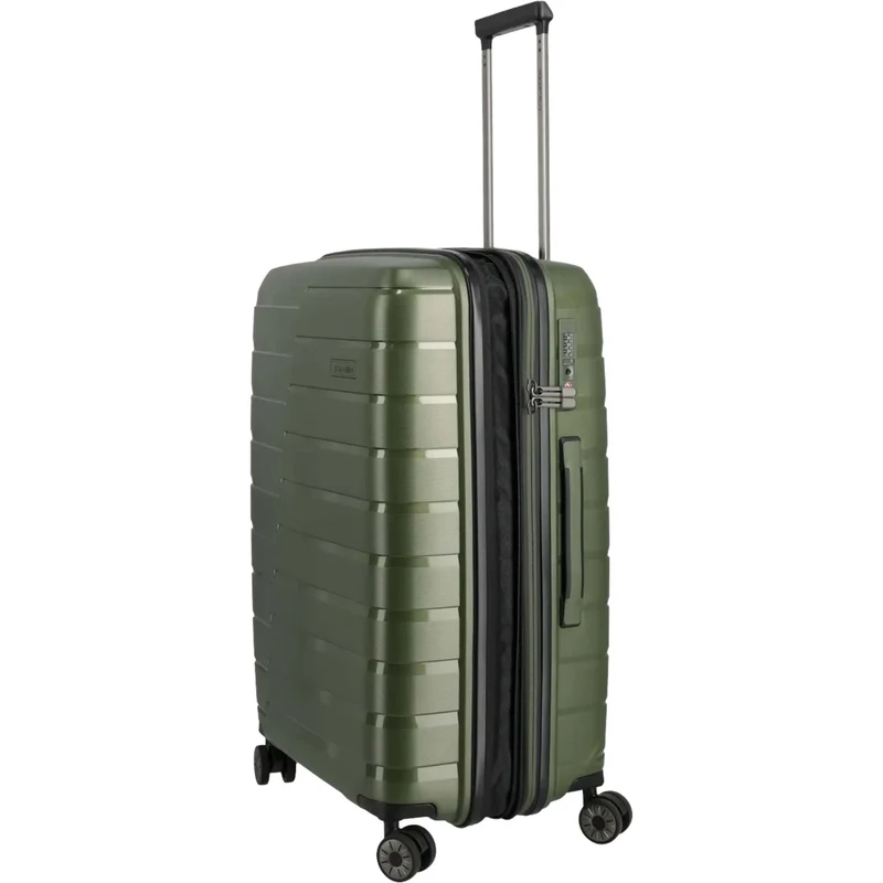 Travelite Air Base 4-Rollen-Trolley M 67 cm -Olive