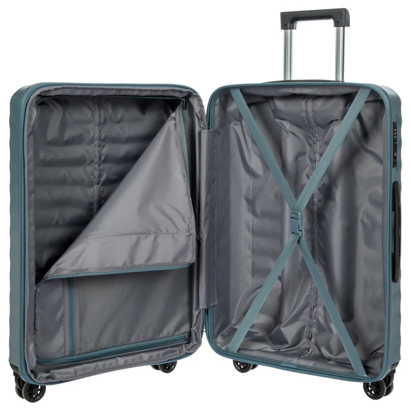 Brics Nausicaa - 4-Rollen-Trolley 69.5 cm erw. (grey blue)