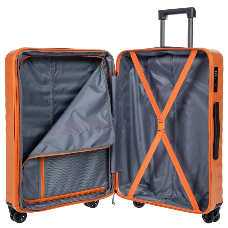 Brics Nausicaa - 4-Rollen-Trolley 69.5 cm erw. (orange)