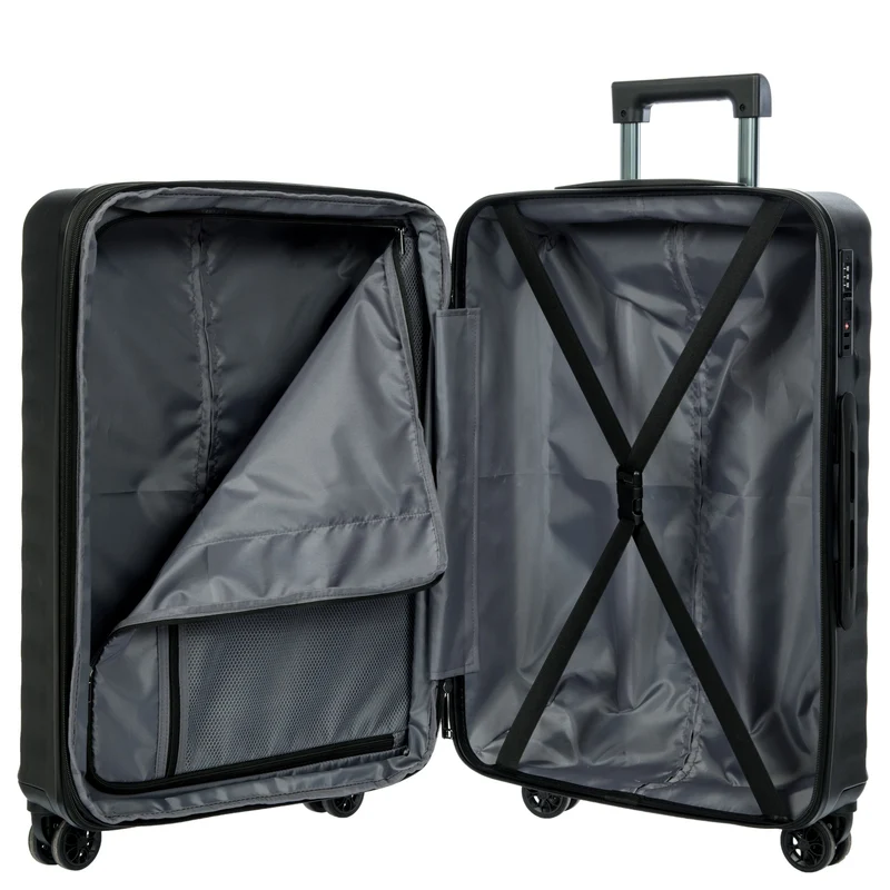 Brics Nausicaa - 4-Rollen-Trolley 69.5 cm erw. (black)