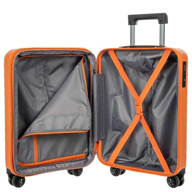 Brics Nausicaa - 4-Rollen-Kabinentrolley 55 cm erw. (orange)