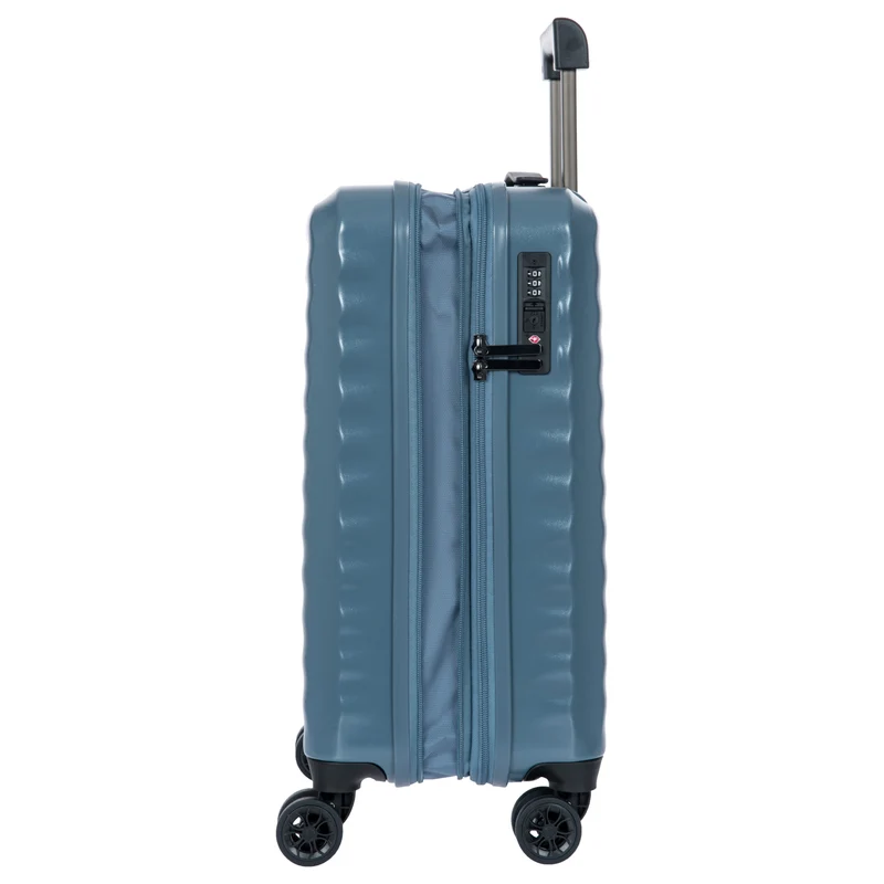 Brics Nausicaa - 4-Rollen-Kabinentrolley 55 cm erw. (grey blue)
