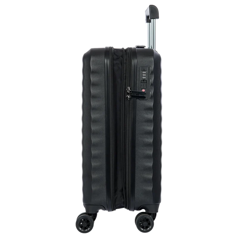 Brics Nausicaa - 4-Rollen-Kabinentrolley 55 cm erw. (black)
