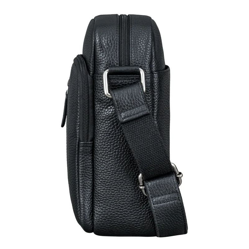"Amadeo" Elegante Umhängetasche Herren Klein Leder 8,3 Zoll Tablet
