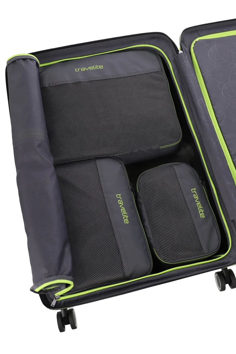 ACCESSOIRES Packing Cubes 3er, Anthrazit