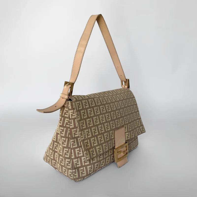Fendi Pochette Mamma Zucca Canvas