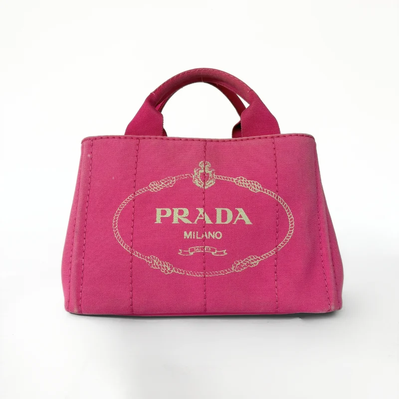 Prada Canapa Tote Klein Canvas