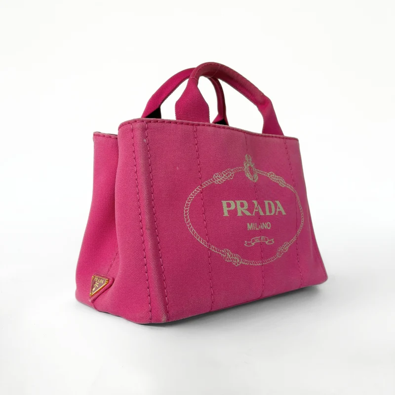 Prada Canapa Tote Klein Canvas