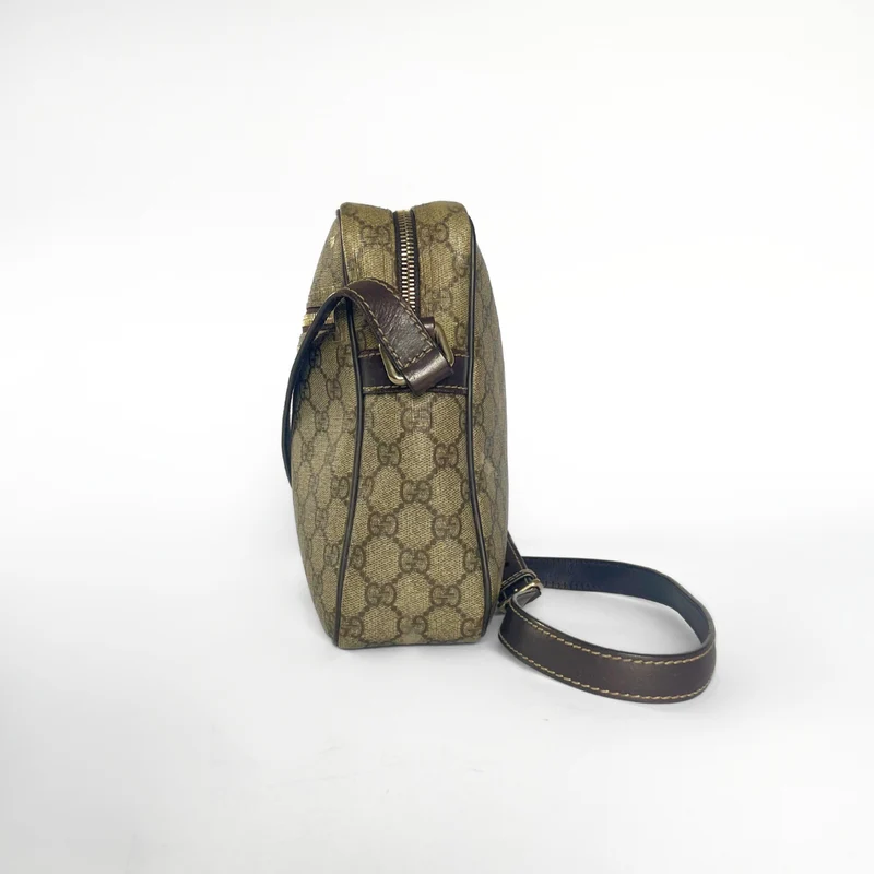 Gucci Umhängetasche mit Monogramm-Leinwand