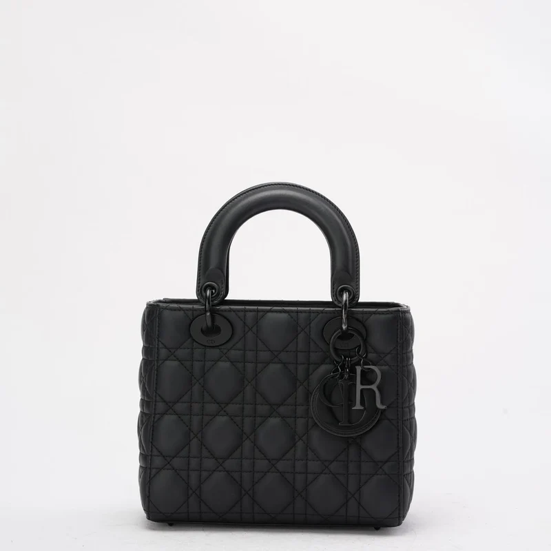 Dior Small Lady Dior My ABCDior Tasche in Schwarz Ultramatte 2020