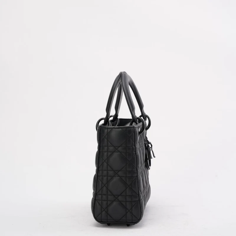 Dior Small Lady Dior My ABCDior Tasche in Schwarz Ultramatte 2020