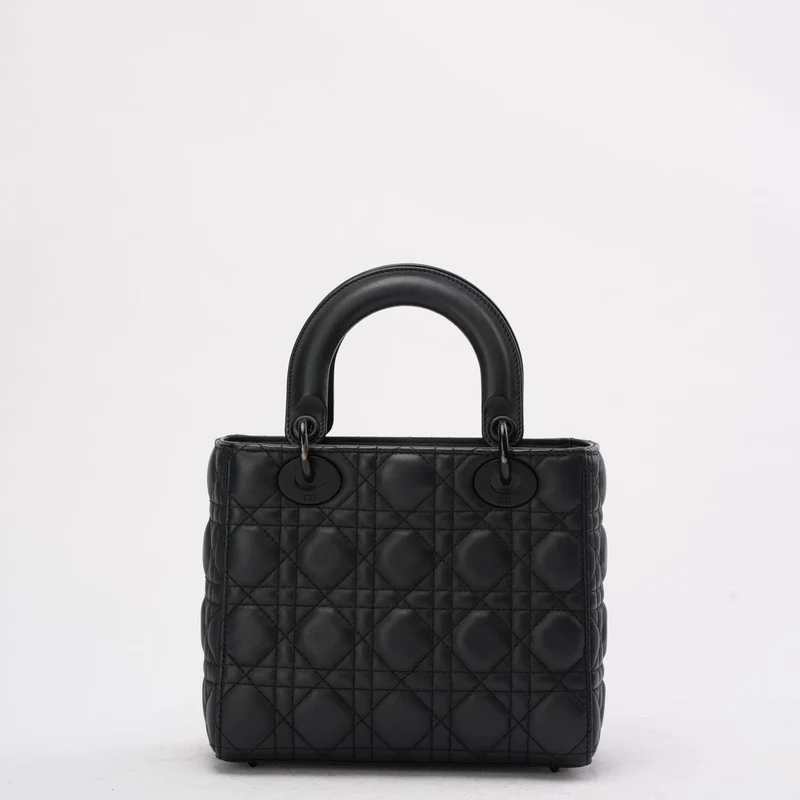Dior Small Lady Dior My ABCDior Tasche in Schwarz Ultramatte 2020