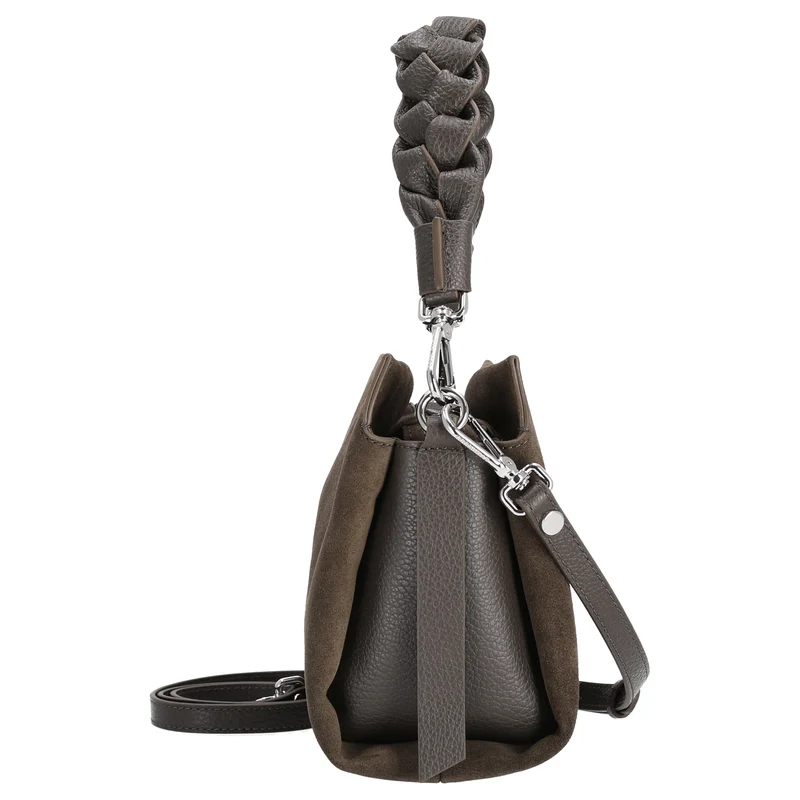 Coccinelle Boheme Suede - Umhängetasche 23 cm (fango/fango)