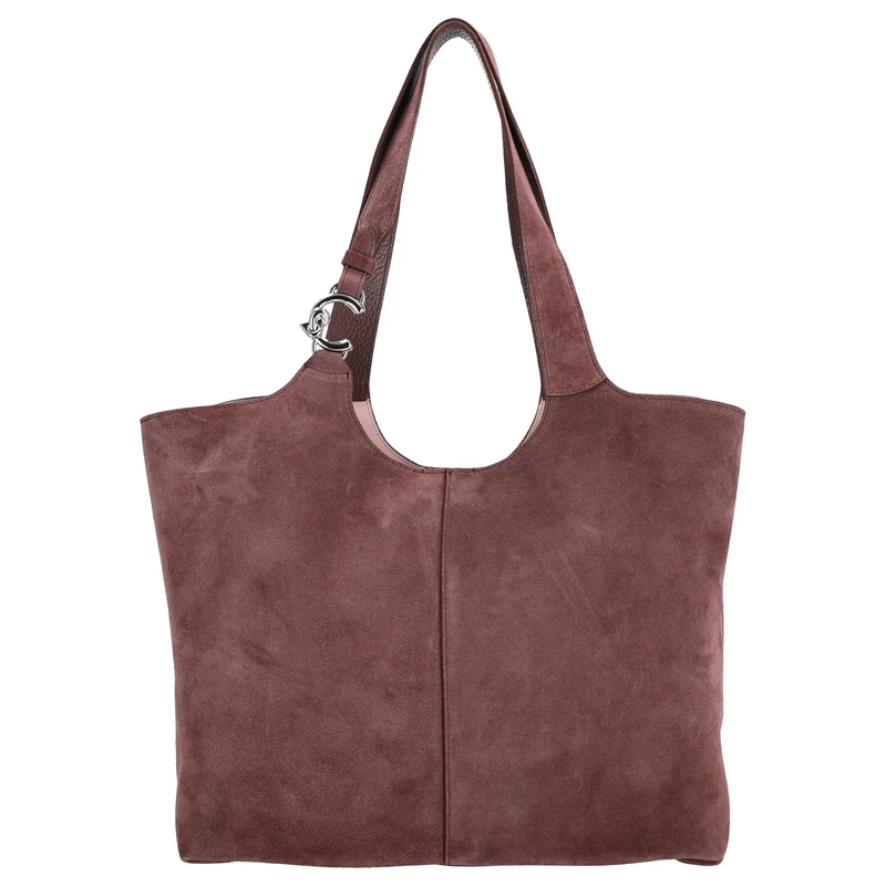 Coccinelle C-Easy Suede - Shopper L 35 cm (berry/berry)