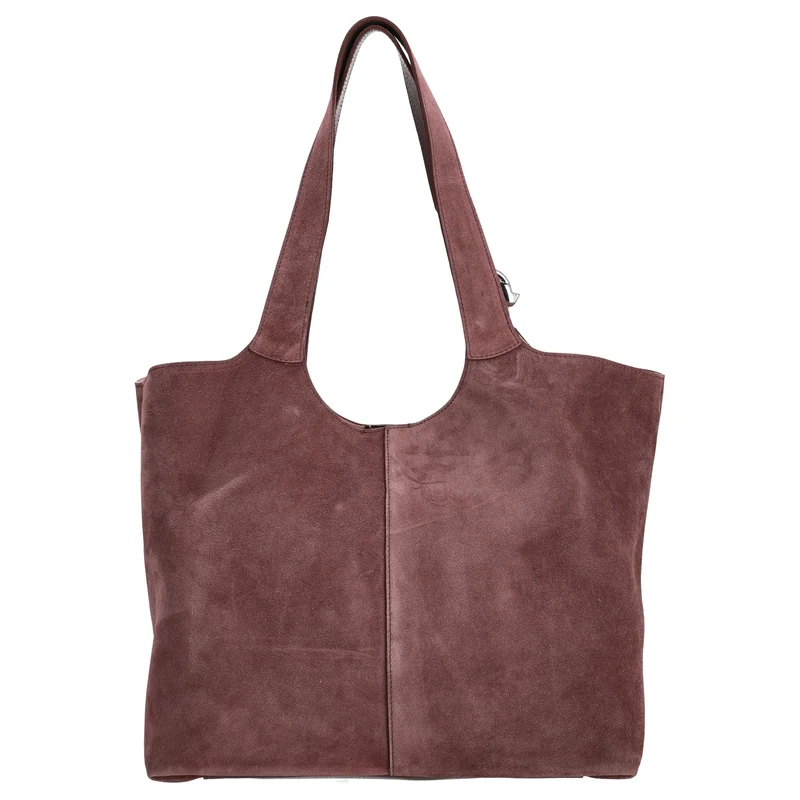 Coccinelle C-Easy Suede - Shopper L 35 cm (berry/berry)
