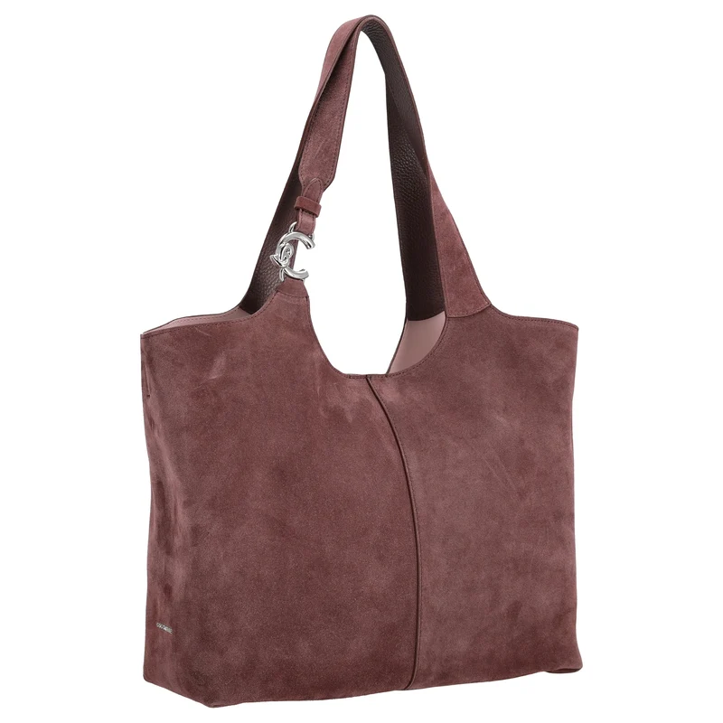 Coccinelle C-Easy Suede - Shopper L 35 cm (berry/berry)