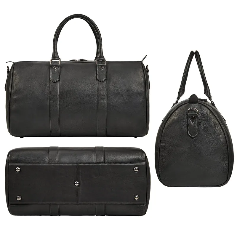 "Santiago" Vintage Reisetasche Leder 28L für Damen & Herren