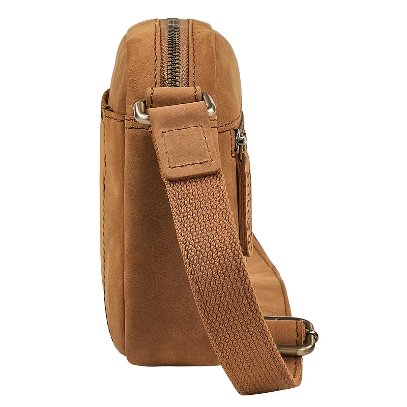 "Marisa" Boho Umhängetasche Damen klein Leder Crossbody Bag