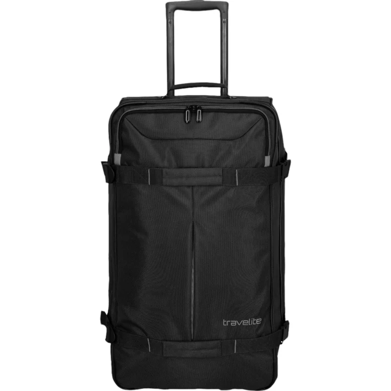 Travelite Basics Tarifa Rollenreisetasche 70 cm -Schwarz