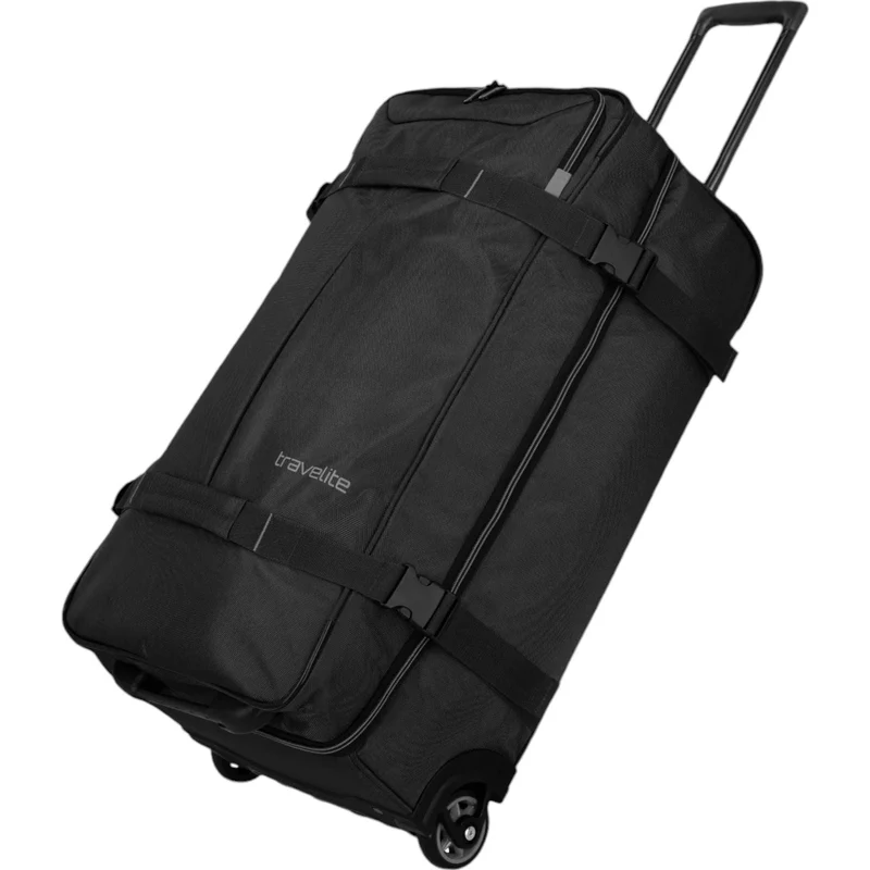 Travelite Basics Tarifa Rollenreisetasche 70 cm -Schwarz