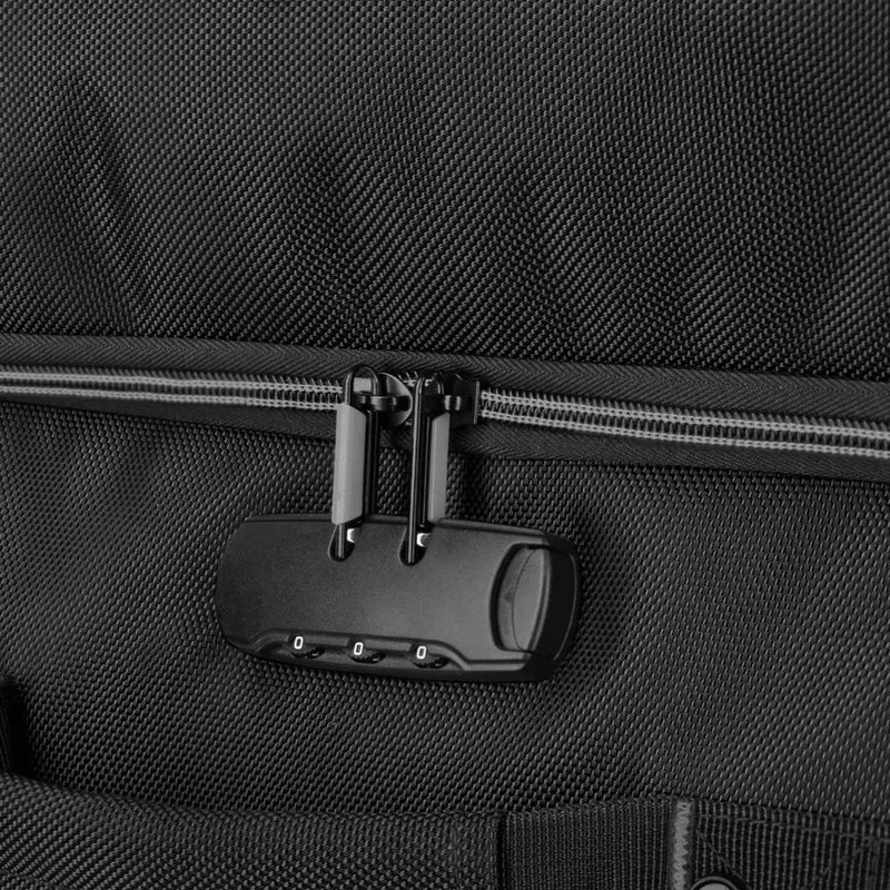 Travelite Basics Tarifa Rollenreisetasche 70 cm -Schwarz