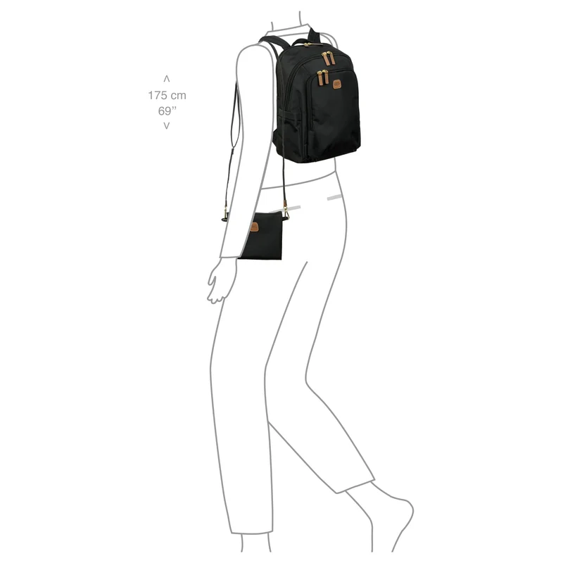 Brics X-Collection 2in1 - Rucksack 14" 39 cm (black)