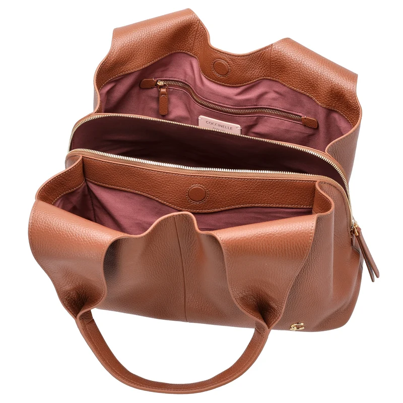 Coccinelle Nell - Shopper 39 cm (cognac)