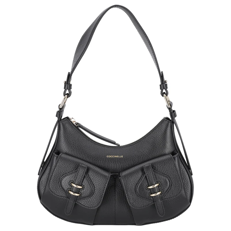 Coccinelle Mavery Pocket - Schultertasche 29 cm (noir)
