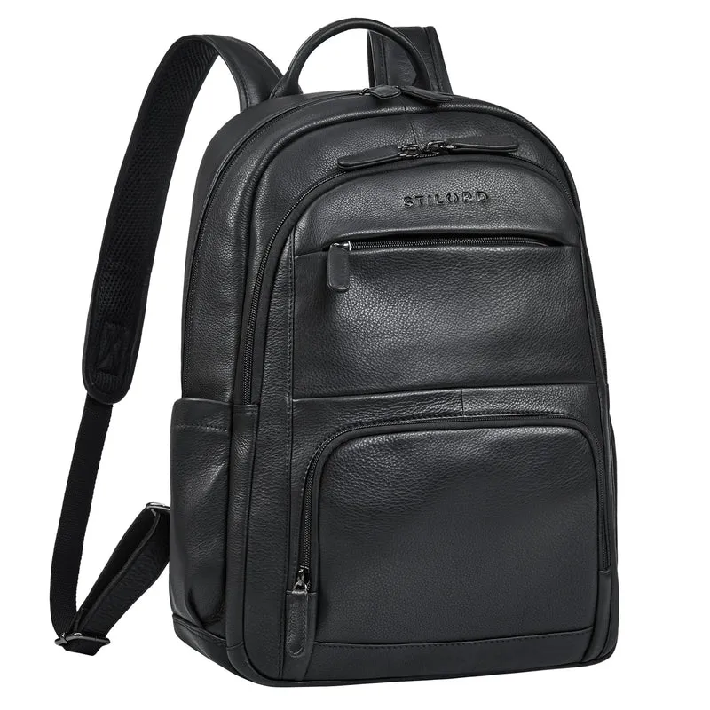 "Ramiro" Business Rucksack Herren Leder Laptoprucksack 15.6 - 16 Zoll