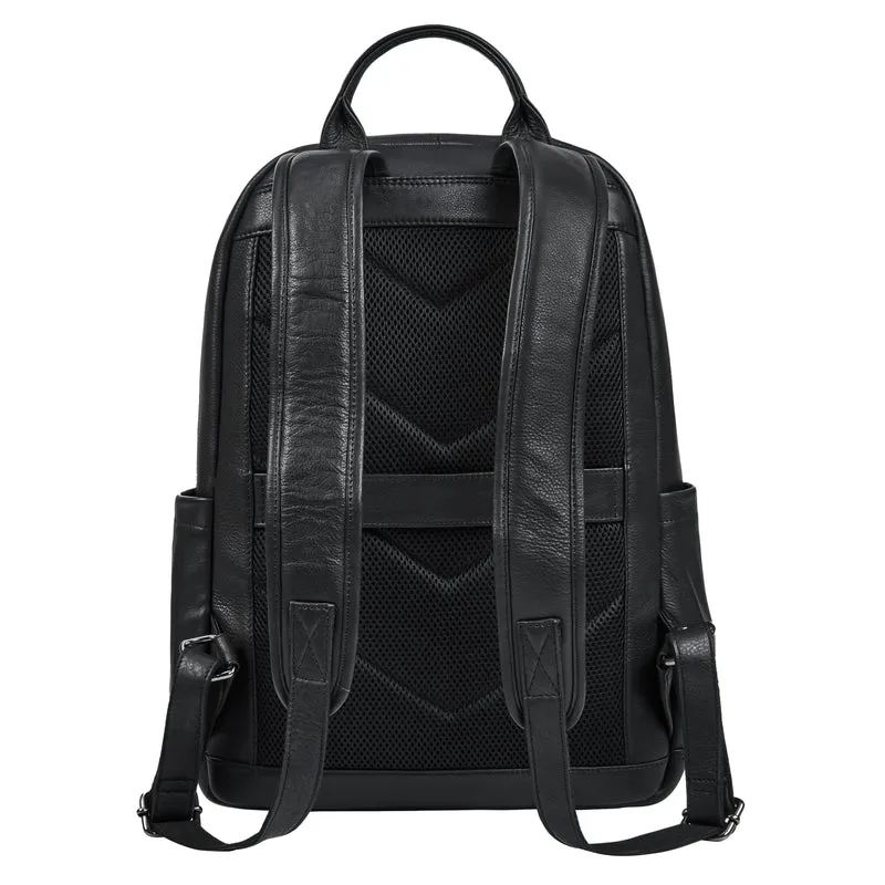 "Ramiro" Business Rucksack Herren Leder Laptoprucksack 15.6 - 16 Zoll