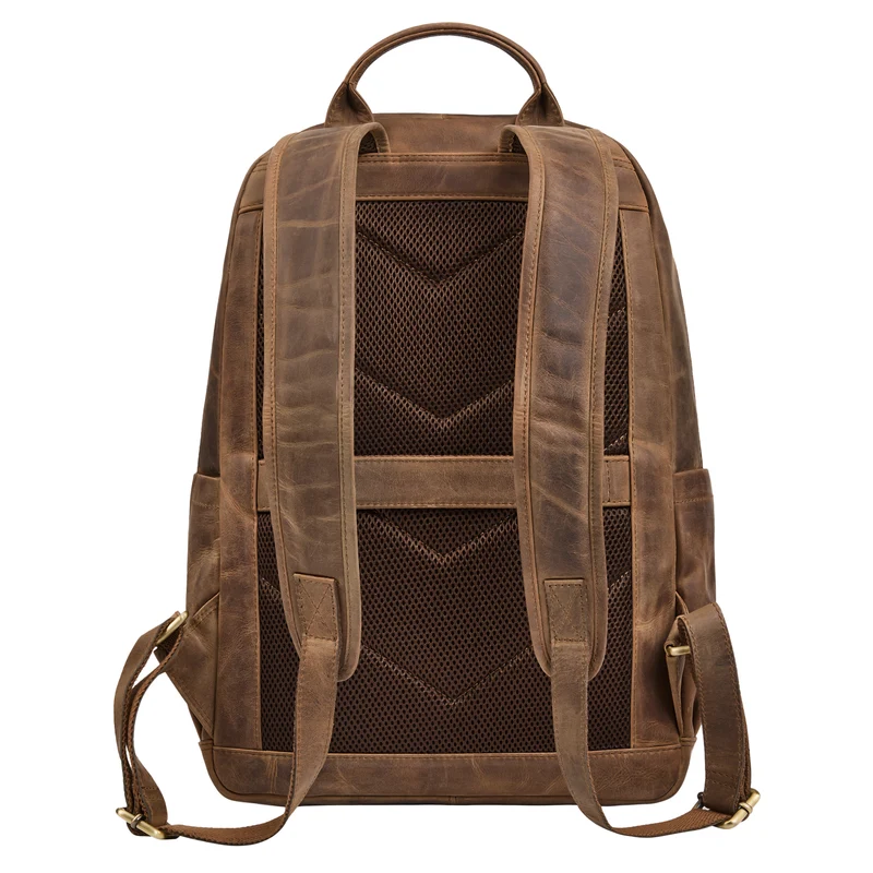 "Ramiro" Business Rucksack Herren Leder Laptoprucksack 15.6 - 16 Zoll