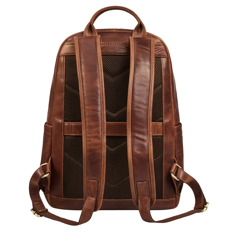 "Ramiro" Business Rucksack Herren Leder Laptoprucksack 15.6 - 16 Zoll