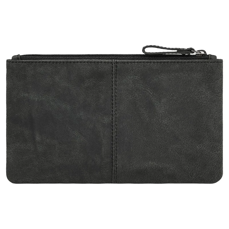 "Adil" Banktasche Leder Herren & Damen Geldtasche Echtleder klein