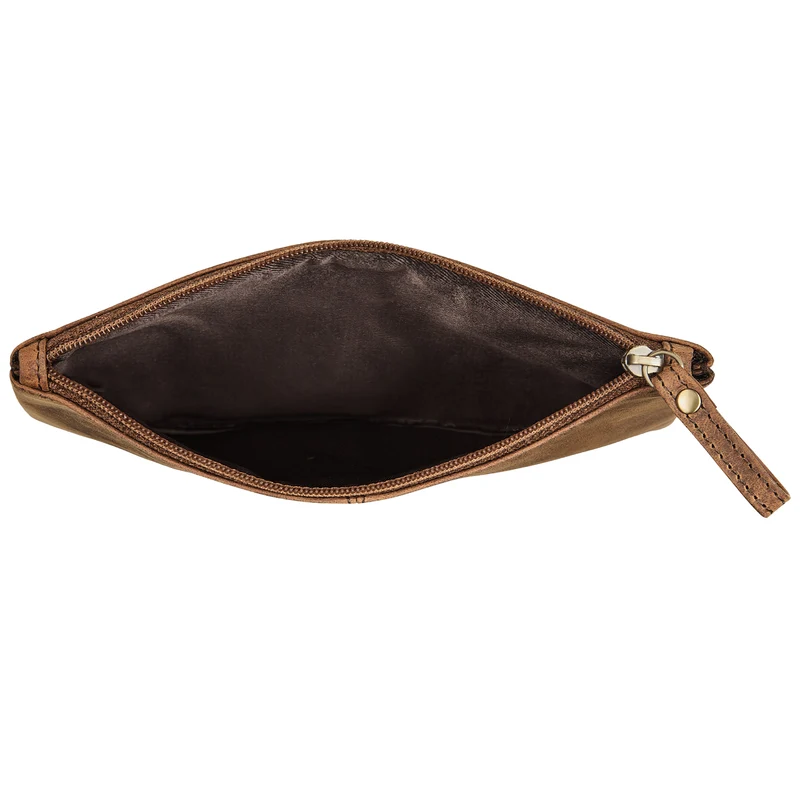 "Adil" Banktasche Leder Herren & Damen Geldtasche Echtleder klein