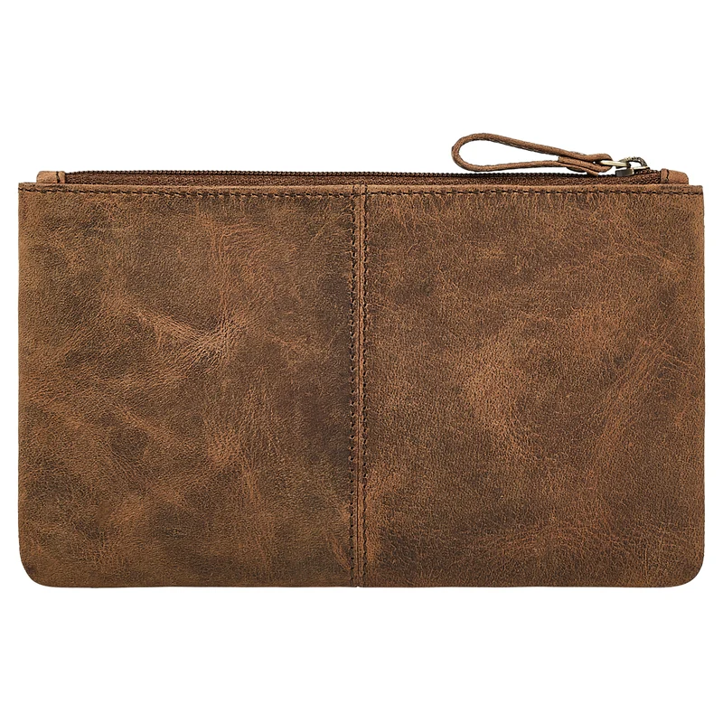 "Adil" Banktasche Leder Herren & Damen Geldtasche Echtleder klein