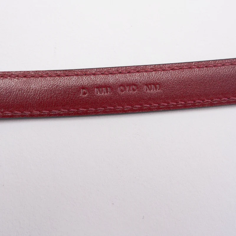 Hermes Kelly Burgunder Schultergurt