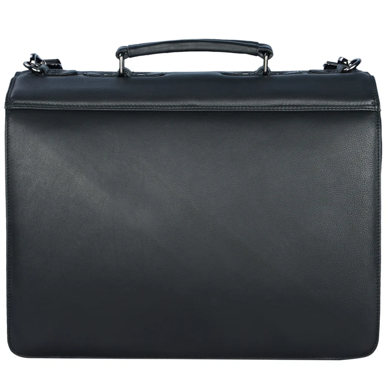 "Denver" Vintage Aktentasche Herren Leder XL für 15.6 Zoll Laptop