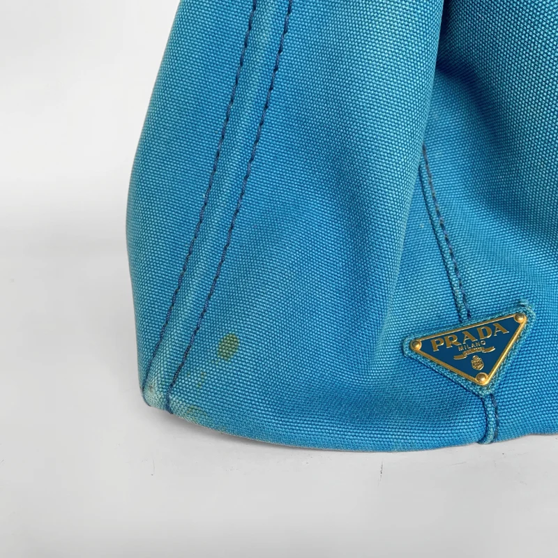 Prada Canapa Tote Large Canvas