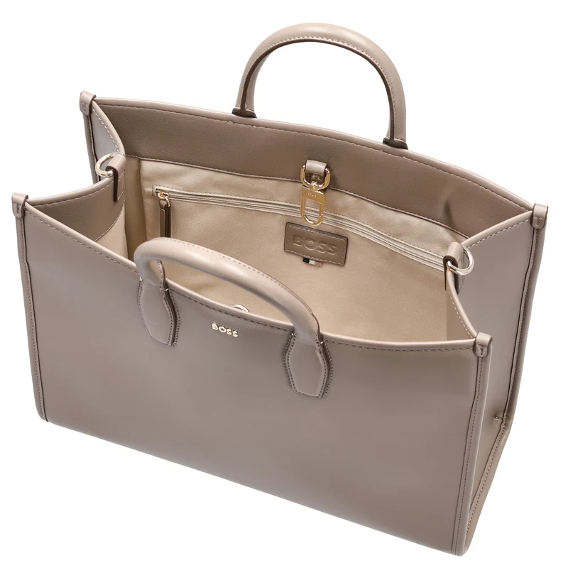 BOSS Women Sandy MED Tote - Shopper 36 cm (brown overflow)