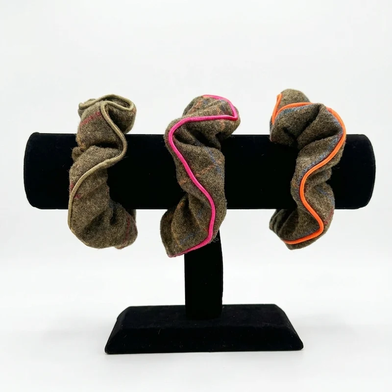 Tweed Scrunchie