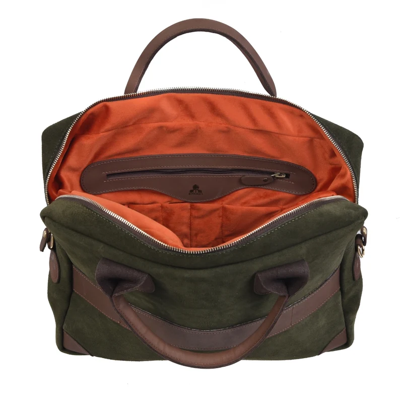 Leder Businessbag HARRINGTON -Khaki-