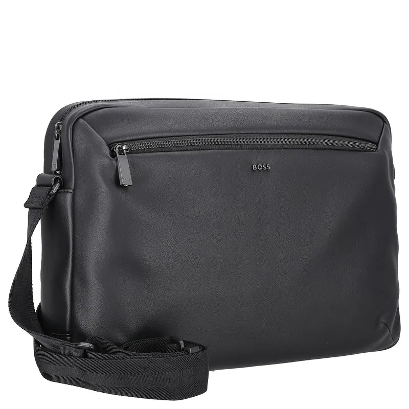 BOSS Men Jace Zip Messenger - Umhängetasche 38 cm (black)