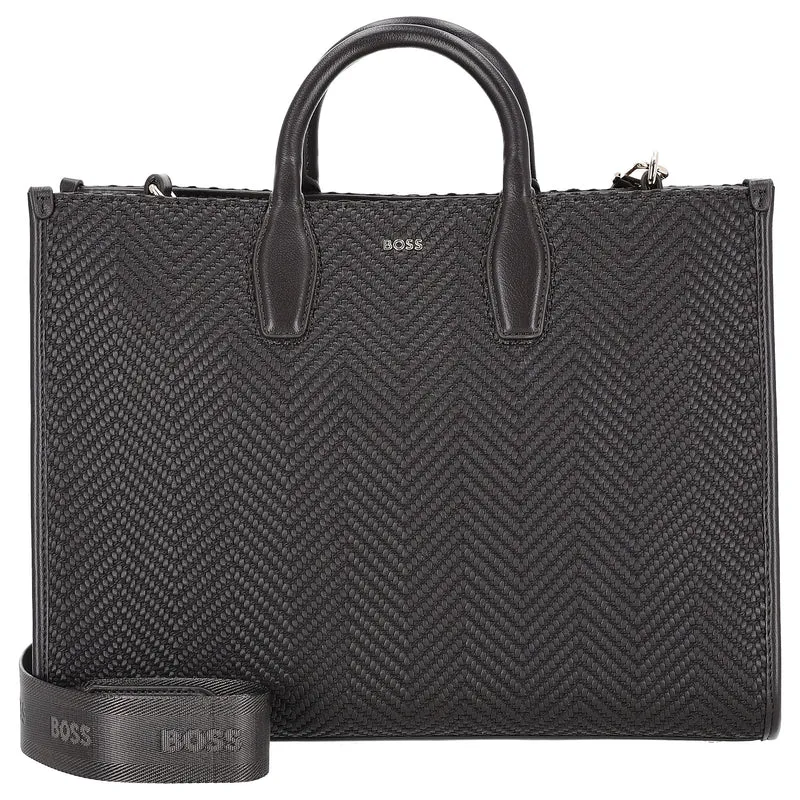 BOSS Sandy Medium Tote - Handtasche 36 cm (dark brown)