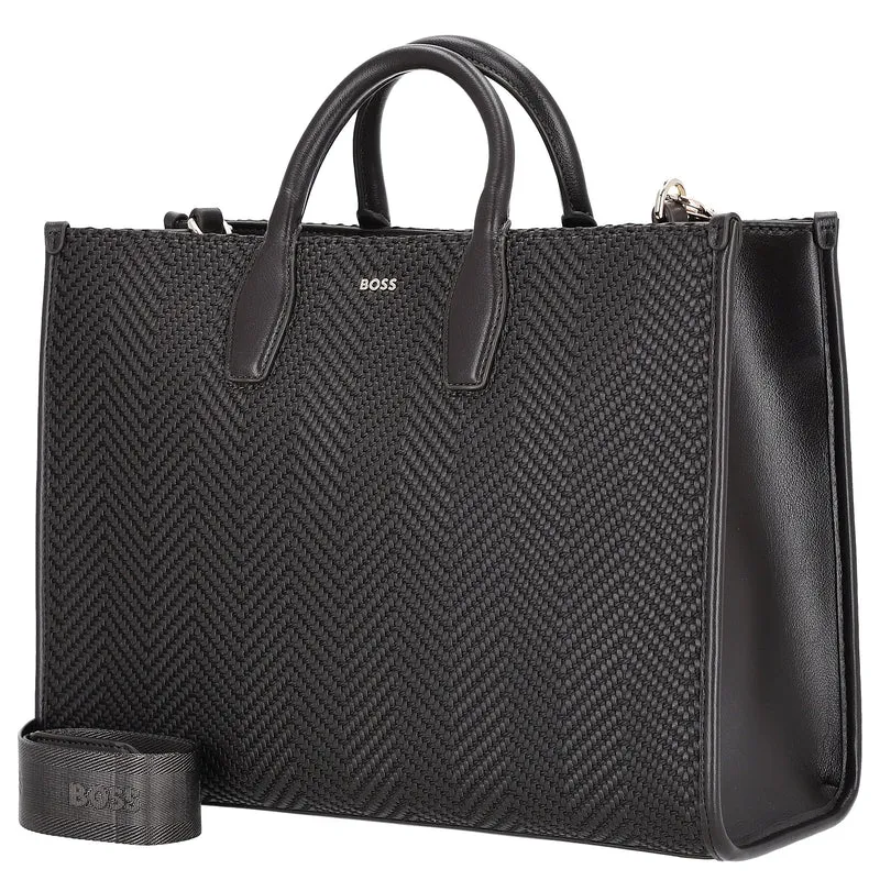 BOSS Sandy Medium Tote - Handtasche 36 cm (dark brown)