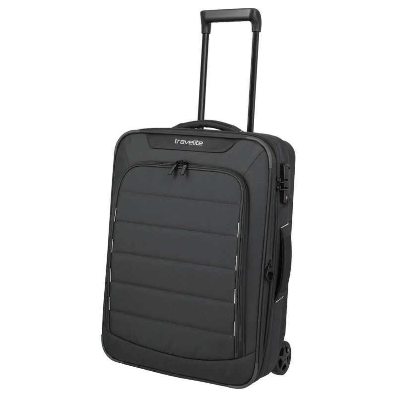 Travelite Skaii - 2-Rollen-Kabinentrolley S 55 cm erw. (anthracite)