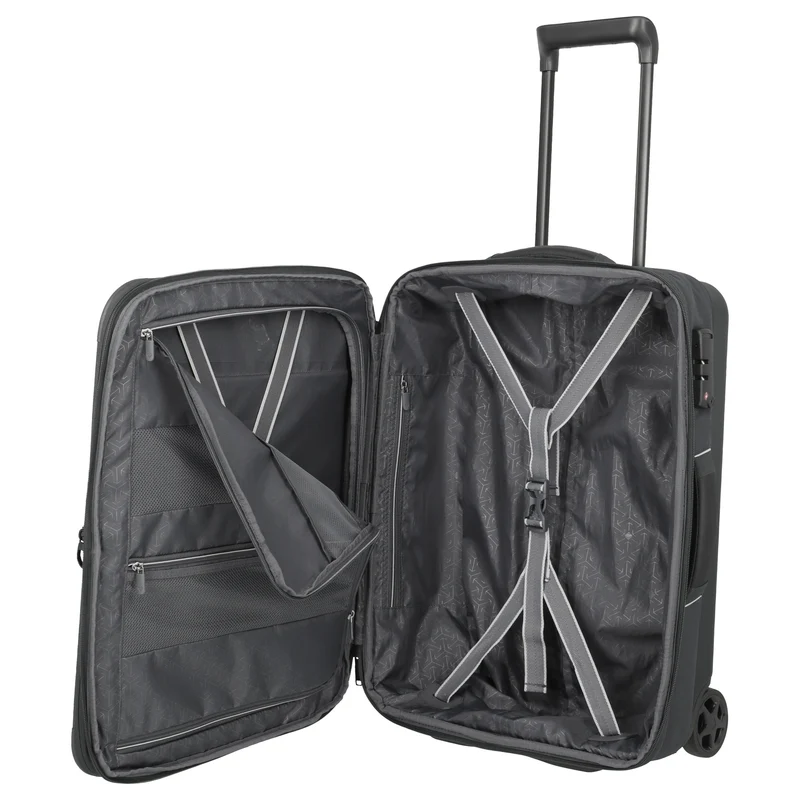 Travelite Skaii - 2-Rollen-Kabinentrolley S 55 cm erw. (anthracite)