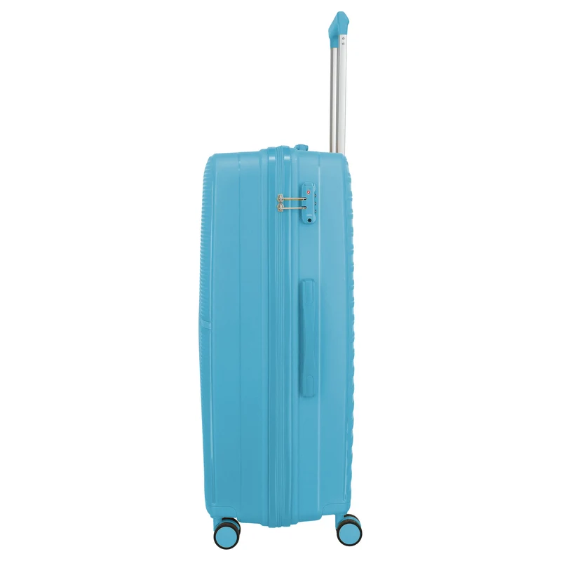 Travelite Pacific - 4-Rollen-Trolley Set 3tlg. (Light Blue)