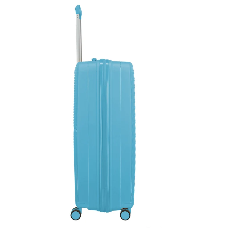 Travelite Pacific - 4-Rollen-Trolley Set 3tlg. (Light Blue)