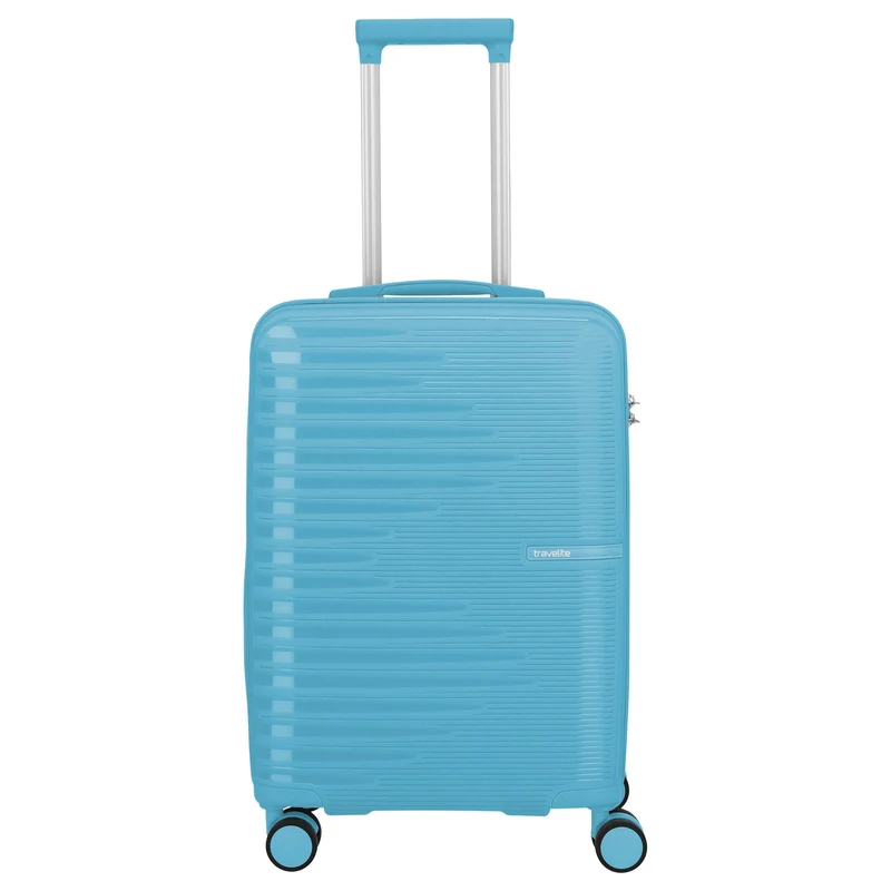 Travelite Pacific - 4-Rollen-Trolley Set 3tlg. (Light Blue)