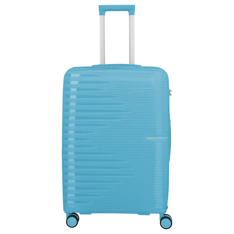 Travelite Pacific - 4-Rollen-Trolley Set 3tlg. (Light Blue)
